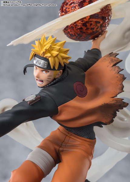 フィギュアーツZERO NARUTO-ナルト- ［超激戦］うずまきナルト-仙法・熔遁螺旋手裏剣-