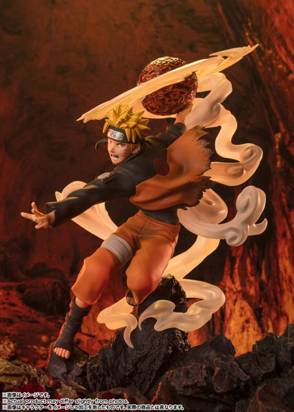 フィギュアーツZERO NARUTO-ナルト- ［超激戦］うずまきナルト-仙法・熔遁螺旋手裏剣-