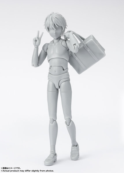 S.H.Figuarts ボディくん-スクールライフ- Edition DX SET （Gray Color Ver.）