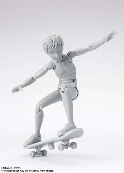 S.H.Figuarts ボディくん-スクールライフ- Edition DX SET （Gray Color Ver.）