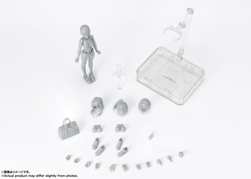 S.H.Figuarts ボディちゃん-スクールライフ- Edition DX SET （Gray Color Ver.）