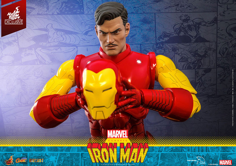 【コミック・マスターピース DIECAST】 『マーベル・コミック』1/6スケールフィギュア アイアンマン（ク...