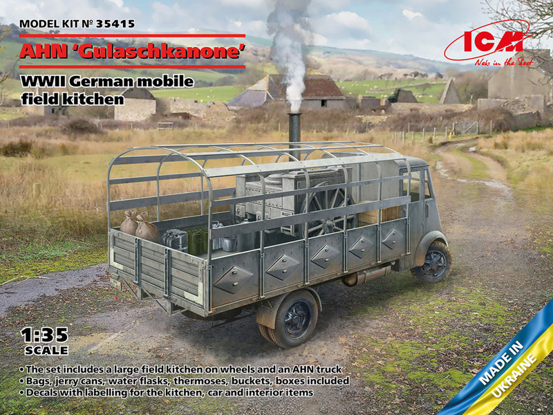 35415 1/35 ドイツ AHN ’Gulaschkanone’ 野戦炊事車