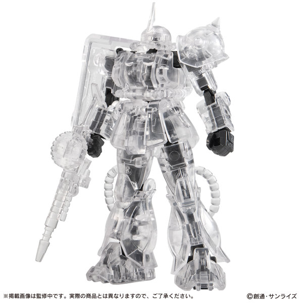  機動戦士ガンダム CAPSULE ACTION シャア専用ザク（全2種） 1BOX:4個入り