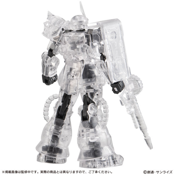  機動戦士ガンダム CAPSULE ACTION シャア専用ザク（全2種） 1BOX:4個入り