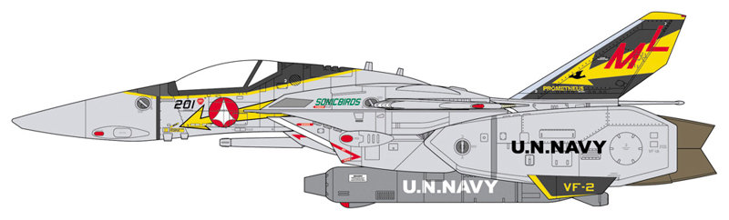 65875 1/48 VF-1A バルキリー ‘VF-2 ソニックバーズ’