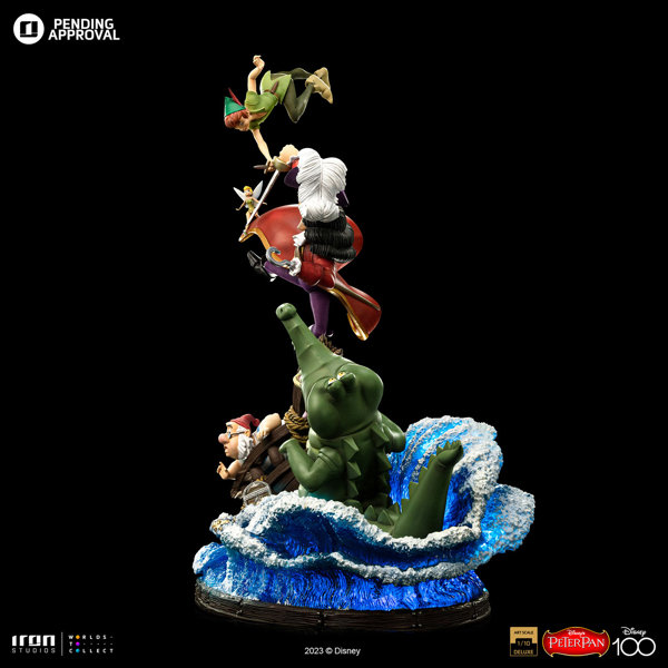 『ピーター・パン』【アイアン・スタジオ・スタチュー】「デラックス・アートスケール」1/10スケール ピ...