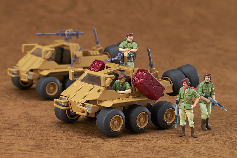 COMBAT ARMORS MAX06 太陽の牙ダグラム 1/72 Scale ブロムリー JRS ネイティブダンサー 指揮官タイプ＆ミサイルポッドタイプ