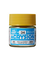 アクリジョン N34 クリームイエロー