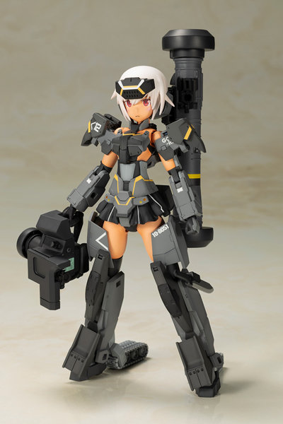 フレームアームズ・ガール 轟雷改［黒］ with FGM148タイプ 対戦車ミサイル