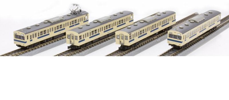T022-14 103系 瀬戸内色 低運転台タイプ 4両セット 12,441円