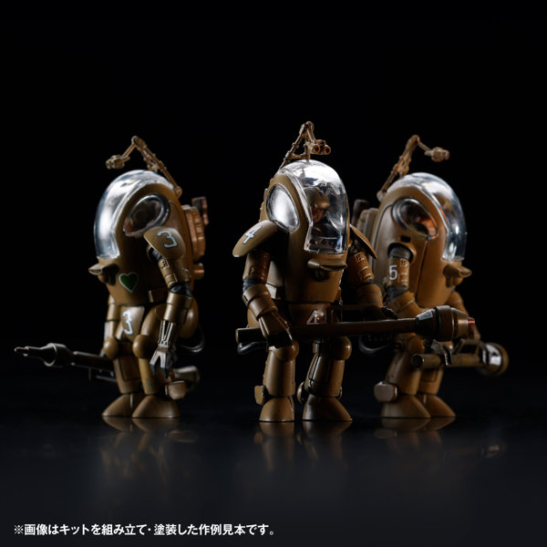 ARTPLA マシーネンクリーガー P.K.A.（3機セット） P.K.エイプ