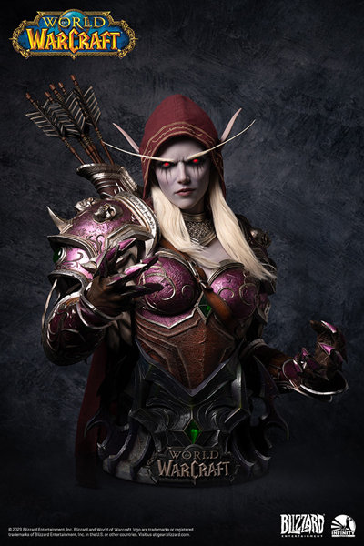 Infinity Studio×Blizzard Entertainment ＜World of Warcraft＞ Sylvanas Windrunner life size bust