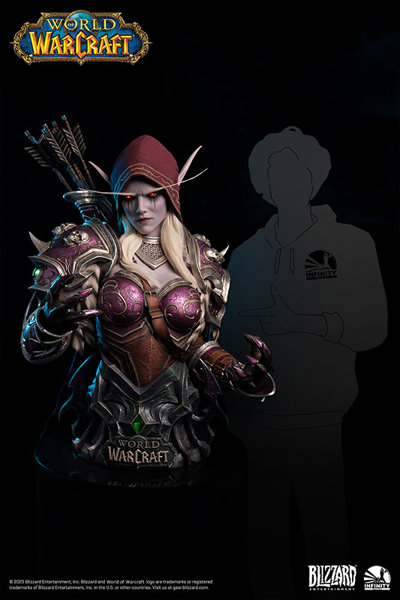 Infinity Studio×Blizzard Entertainment ＜World of Warcraft＞ Sylvanas Windrunner life size bust