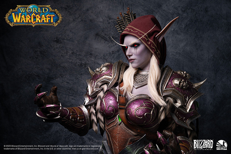 Infinity Studio×Blizzard Entertainment ＜World of Warcraft＞ Sylvanas Windrunner life size bust