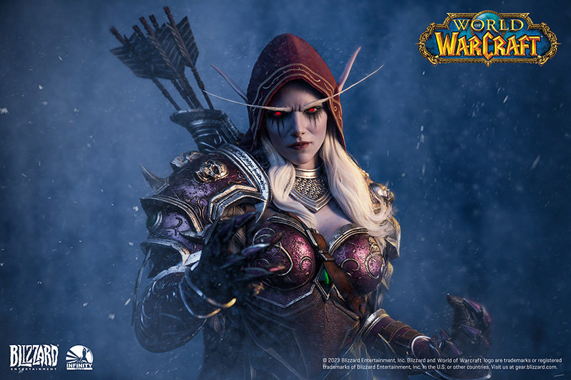 Infinity Studio×Blizzard Entertainment ＜World of Warcraft＞ Sylvanas Windrunner life size bust