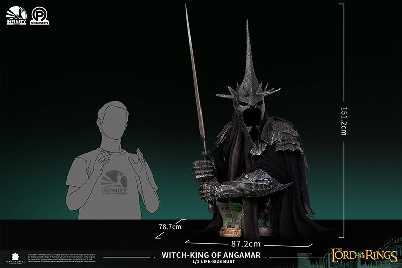 Infinity Studio ’The Lord of the Rings’ Witch-King of Angmar life size bust