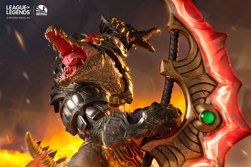 Infinity Studio X League of Legends 1/4 The Butcher of the Sands Renekton statue （Worlds Ver.）