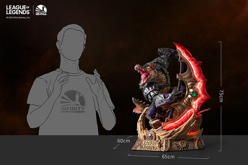 Infinity Studio X League of Legends 1/4 The Butcher of the Sands Renekton statue （Worlds Ver.）