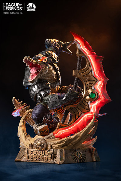 Infinity Studio X League of Legends 1/4 The Butcher of the Sands Renekton statue （Worlds Ver.）