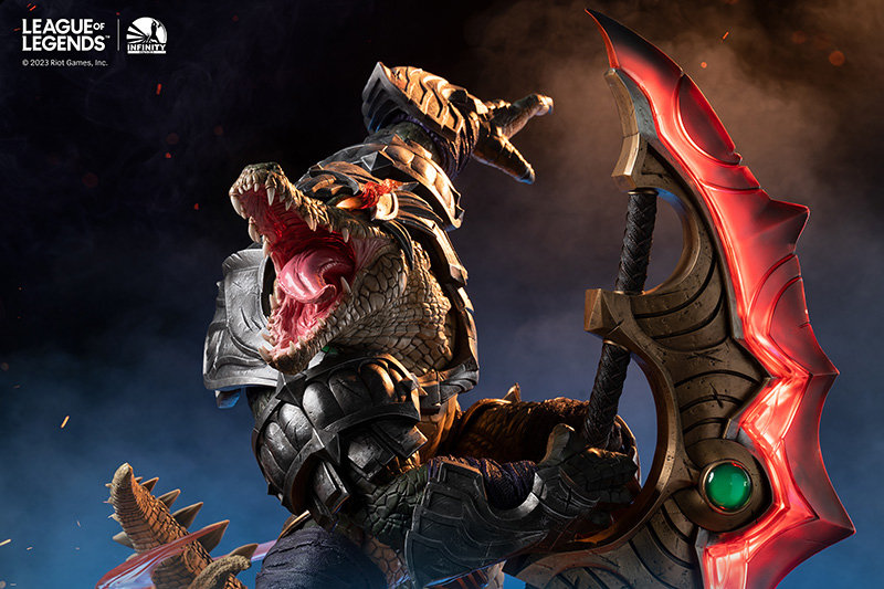 Infinity Studio X League of Legends 1/4 The Butcher of the Sands Renekton statue （Worlds Ver.）