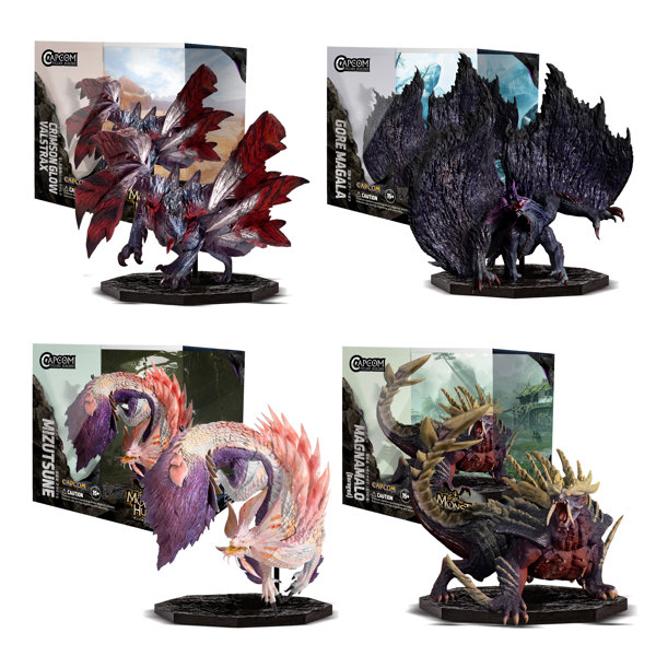 CAPCOM FIGURE BUILDER CUBE MONSTER HUNTER 4体セットボックス（ゴア・マガラ/奇しき赫耀のバルファル...