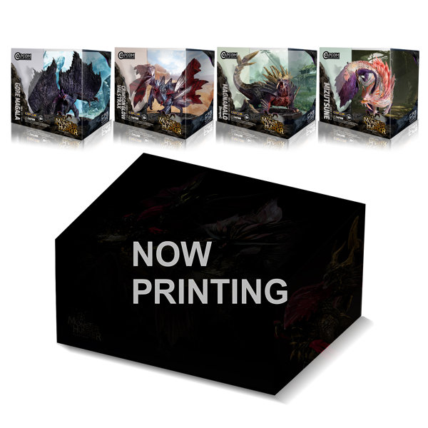 CAPCOM FIGURE BUILDER CUBE MONSTER HUNTER 4体セットボックス（ゴア・マガラ/奇しき赫耀のバルファル...