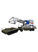 NANKOKU FACTORY メーサー殺獣光線砲車 ソフビキット復刻版