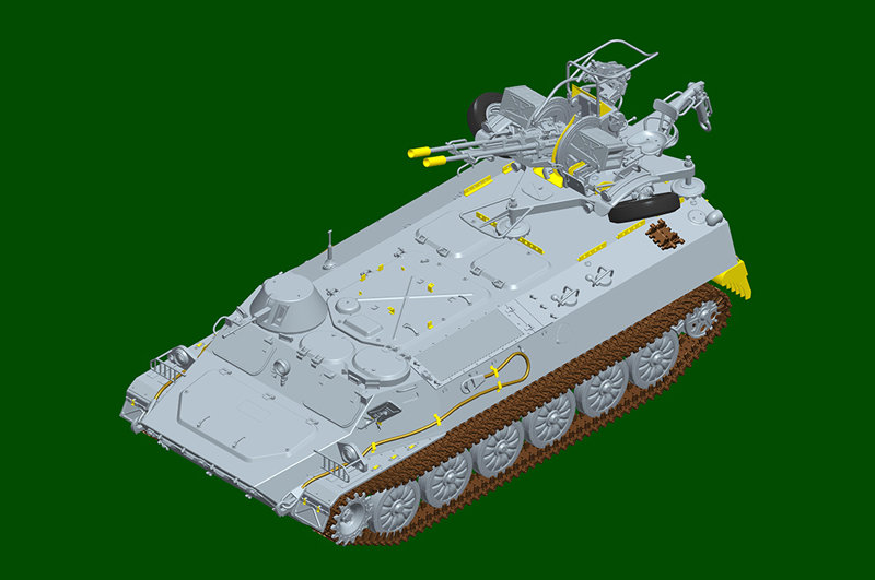 09618 1/35 MT-LB戦闘兵員輸送車w /ZU-23-2 対空機関砲