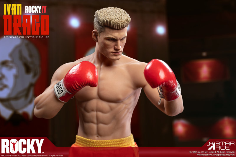 RockyIV 1/6 イワン・ドラゴ コレクタブルアクションフィギュア