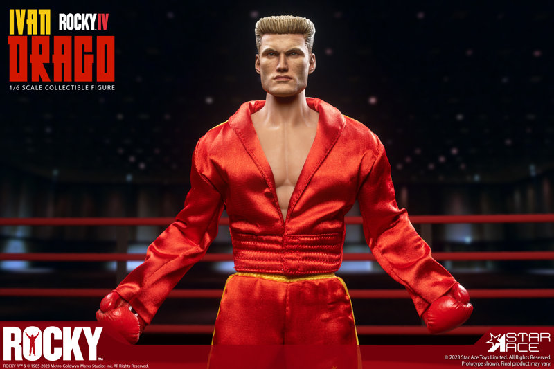 RockyIV 1/6 イワン・ドラゴ コレクタブルアクションフィギュア