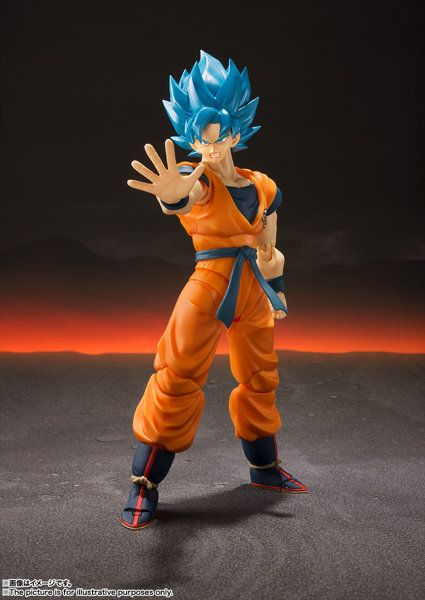 【再販】S.H.Figuarts ドラゴンボール スーパーサイヤ人ゴッドスーパーサイヤ人孫悟空-超-