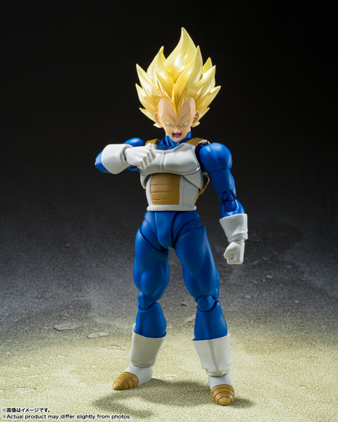 【再販】S.H.Figuarts ドラゴンボール スーパーサイヤ人ベジータ-目覚めるスーパーサイヤ人の血-