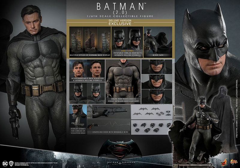 【ムービー・マスターピース】 『バットマン vs スーパーマン ジャスティスの誕生』1/6スケールフィギュ...