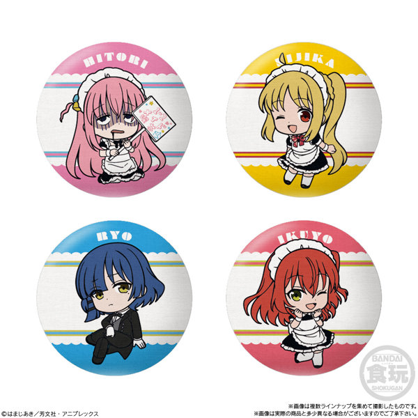 CAN BADGE COLLECTION ぼっち・ざ・ろっく！ （全15種）1BOX:14個入