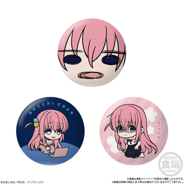 CAN BADGE COLLECTION ぼっち・ざ・ろっく！ （全15種）1BOX:14個入