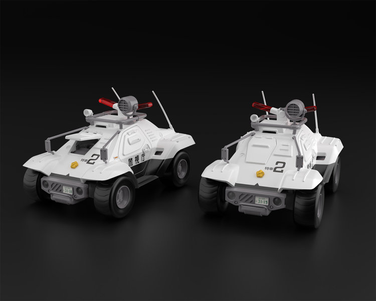 MP-02 ACKS 機動警察パトレイバー 1/43 98式特型指揮車 2台セット