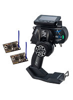 EX-NEXT（標準グリップ）ブラックSP MINI-Z EVO2 レシーバーユニット付きダブルレーシーバーセット