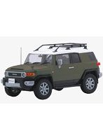 車NX-9 EX-6 1/24 車NEXTシリーズ No.9 EX-6 トヨタ FJクルーザー（ツートンダークグリーンタイプ）
