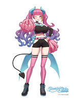 GAKAKUコレクション 「Cheerful Girls」04_ミチハス（表紙）_B2タペストリー （B:Pants Style）