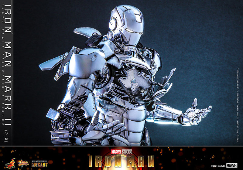 【ムービー・マスターピース DIECAST】 『アイアンマン』1/6スケールフィギュア アイアンマン・マーク2...