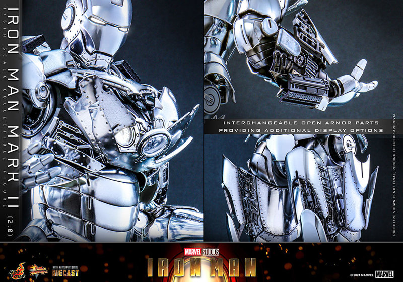 【ムービー・マスターピース DIECAST】 『アイアンマン』1/6スケールフィギュア アイアンマン・マーク2...