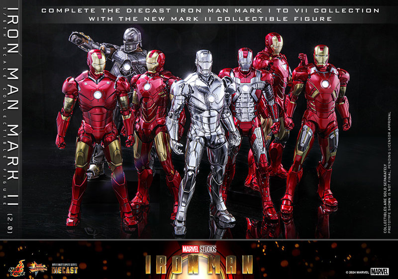 【ムービー・マスターピース DIECAST】 『アイアンマン』1/6スケールフィギュア アイアンマン・マーク2...