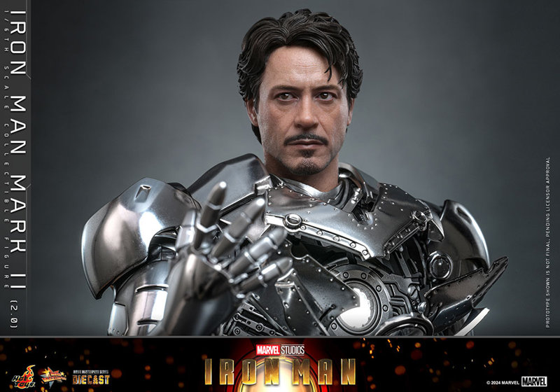 【ムービー・マスターピース DIECAST】 『アイアンマン』1/6スケールフィギュア アイアンマン・マーク2...