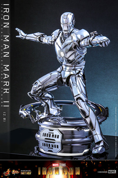 【ムービー・マスターピース DIECAST】 『アイアンマン』1/6スケールフィギュア アイアンマン・マーク2...