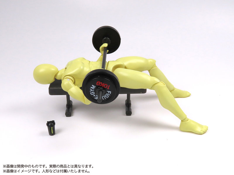 プリプラ フィギュアの筋トレ