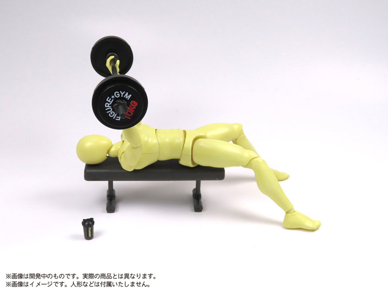 プリプラ フィギュアの筋トレ