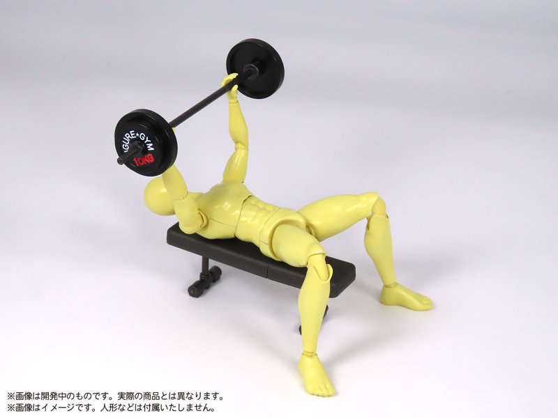 プリプラ フィギュアの筋トレ