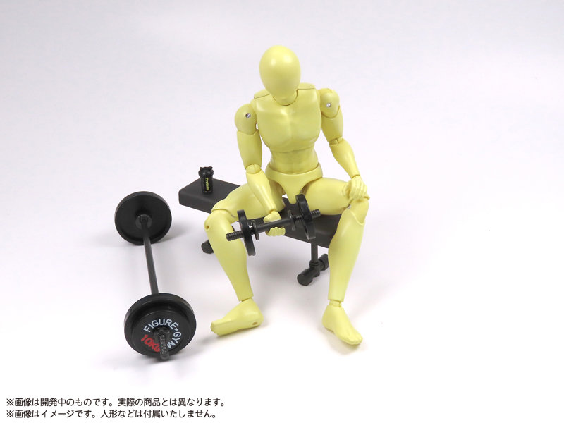 プリプラ フィギュアの筋トレ