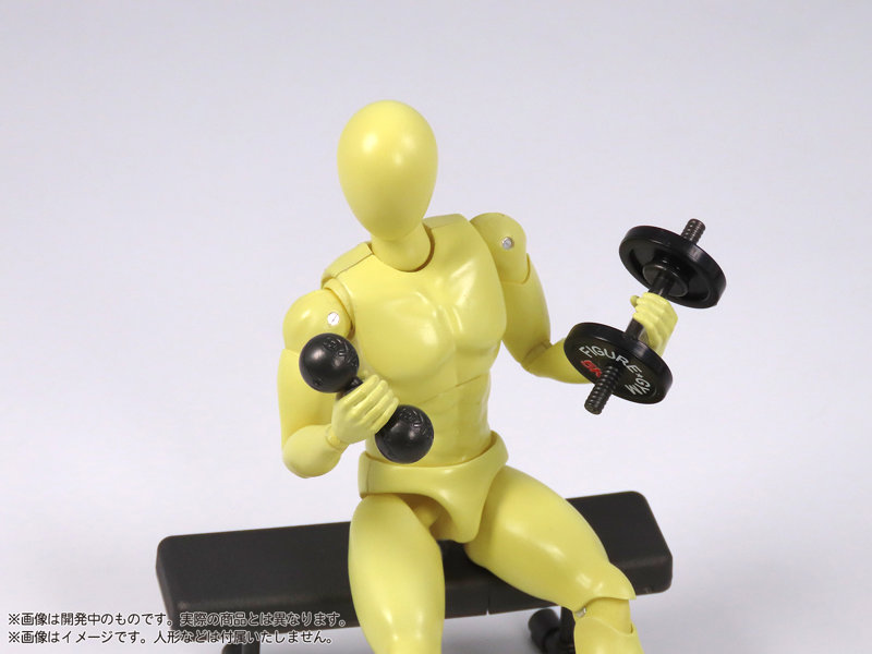 プリプラ フィギュアの筋トレ